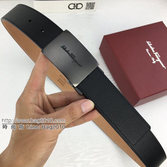 菲拉格慕男士皮帶 Ferragamo雙面用牛皮腰帶  jjp1205